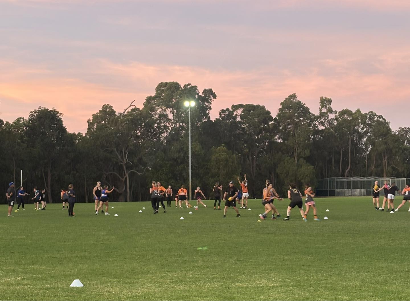 Hero background image of football field